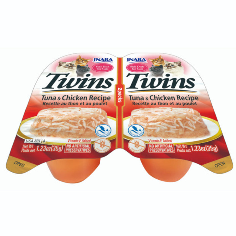 Inaba Twins Tuna And Chicken Recipe Cat Treat