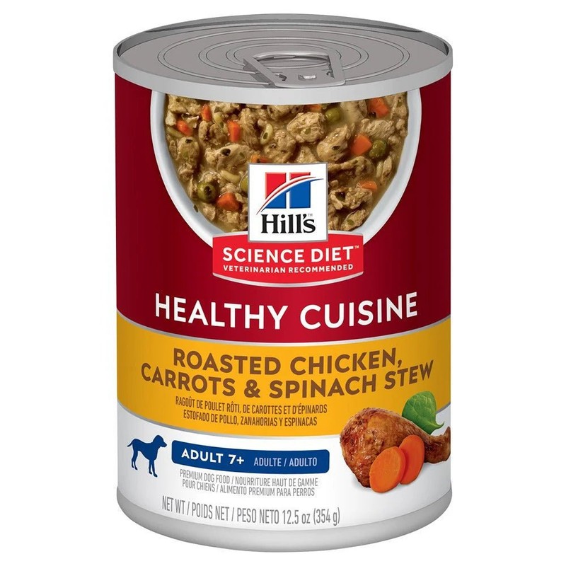 Hill's Science Diet Adult 7+ Healthy Cuisine Chicken & Carrot Stew Canned Dog Food
