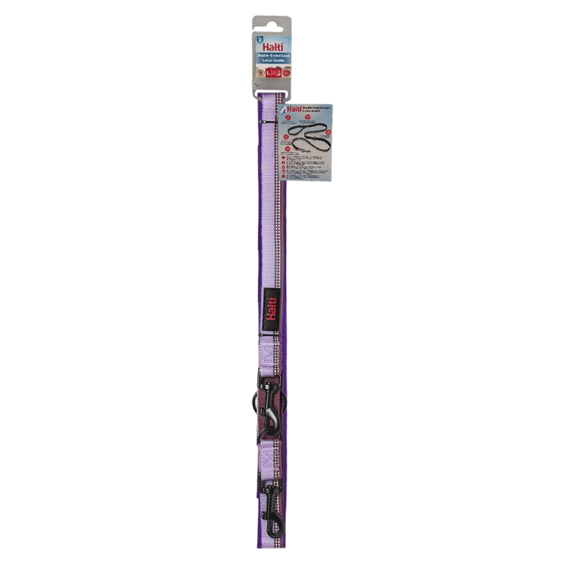 Halti Double Ended Dog Lead In Purple