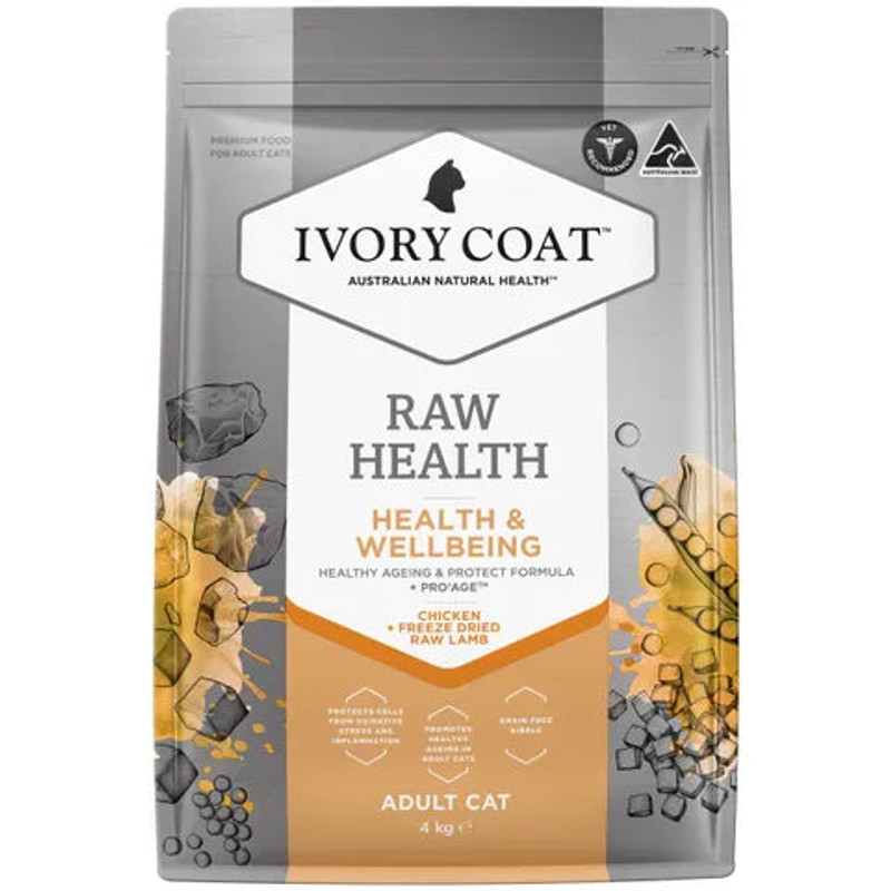 Ivory Coat Raw Health Cat Adult Chicken Vitality