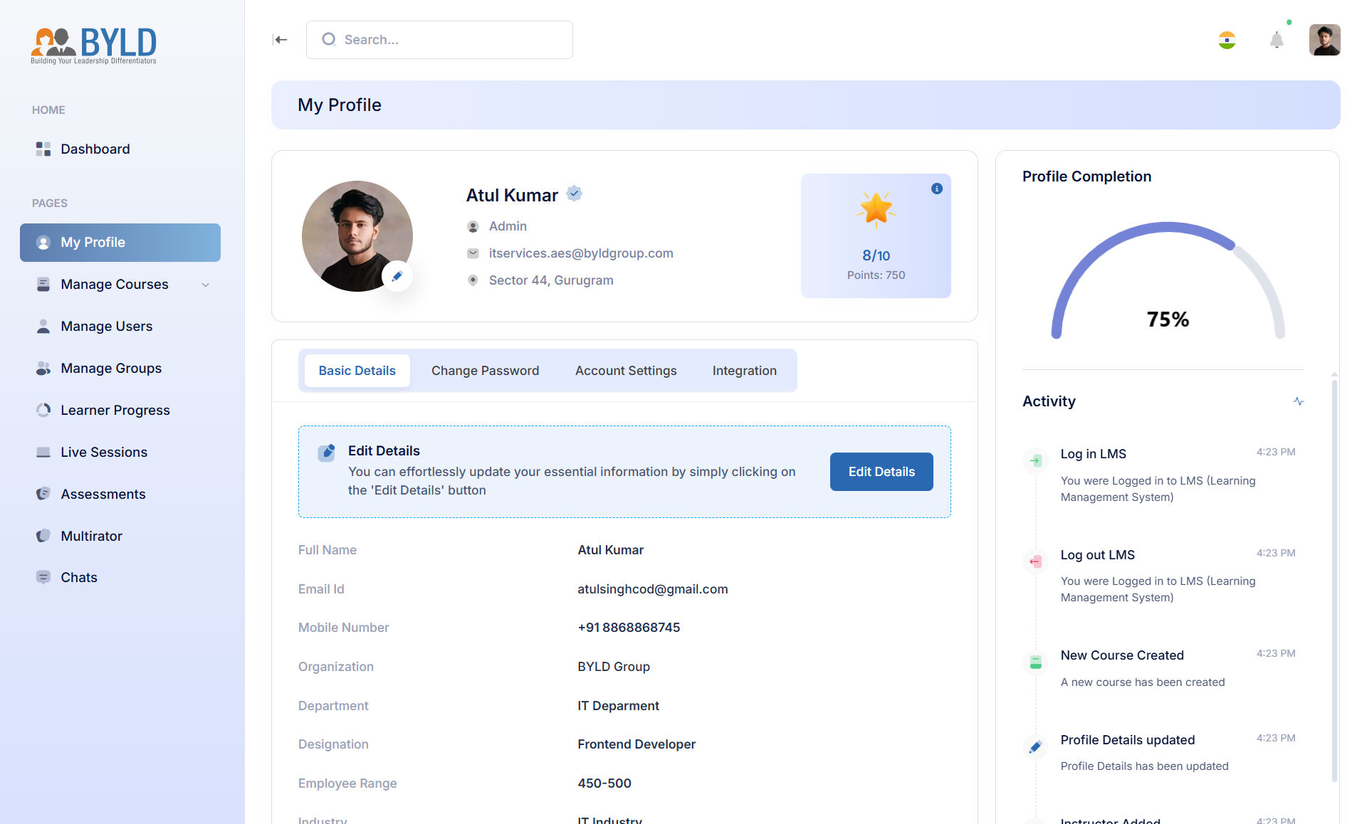 LMS Project