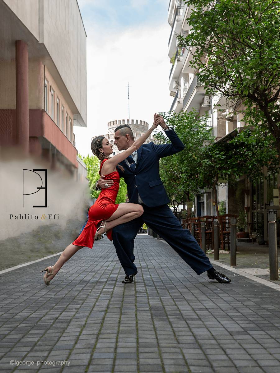 Pablito & Efi performing in Thessaloniki