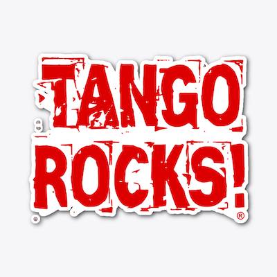 Tango Secrets Radios Tango Rocks Sticker