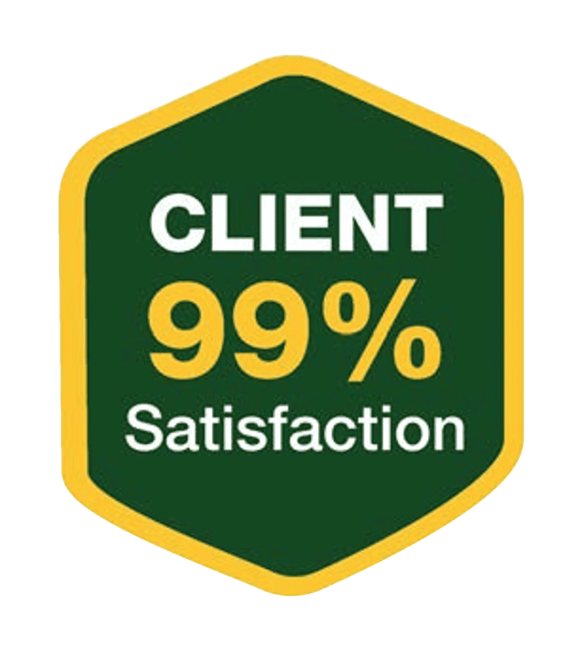 99% client satisfaction