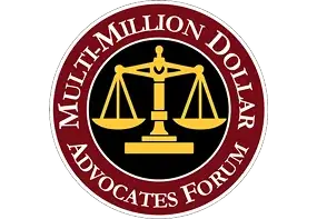 Multi-Million Dollar Advocates Forum badge