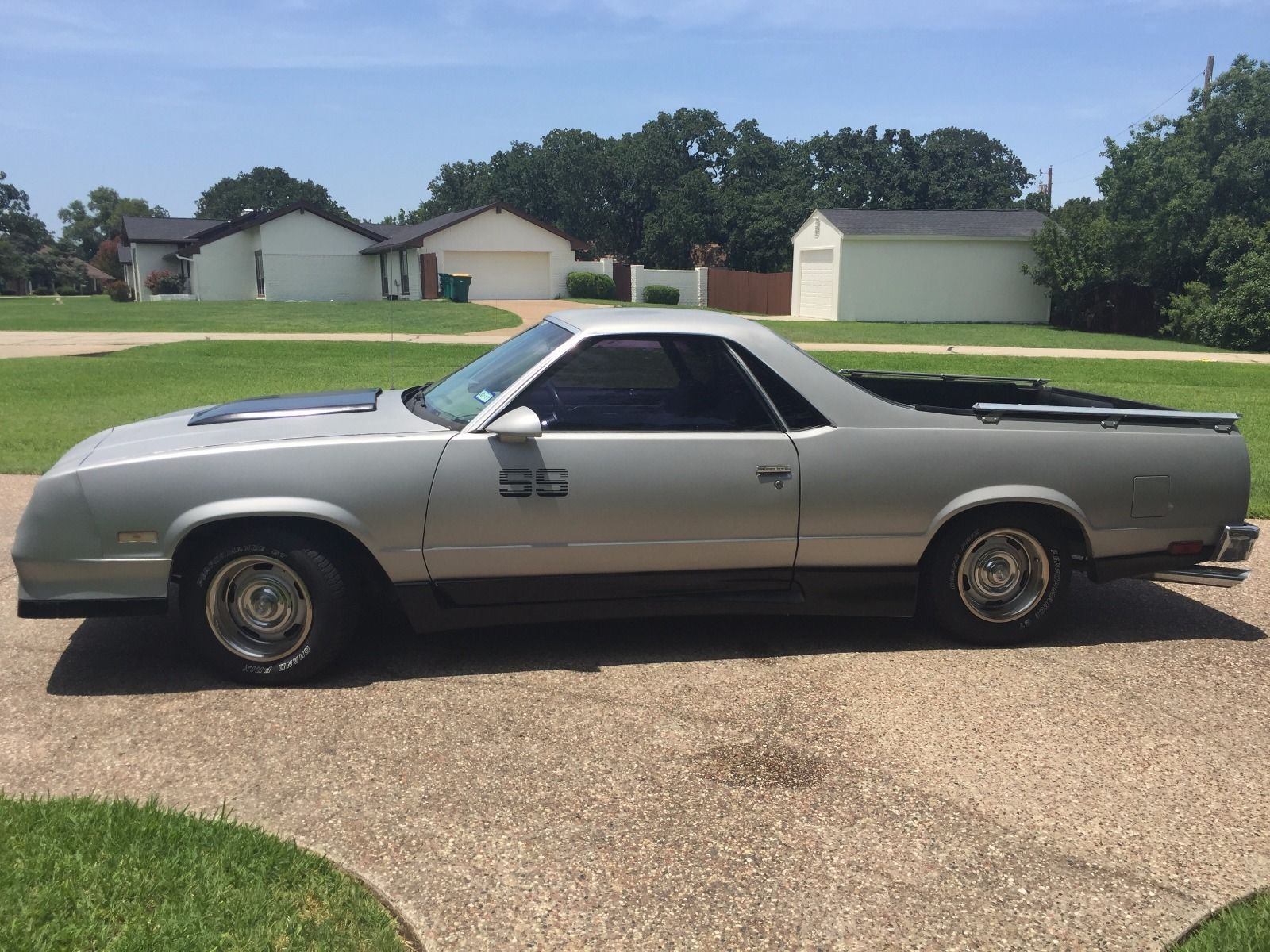 1987 el camino ss interior