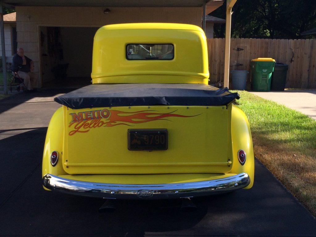 nicely modified 1946 Ford F 100 custom truck