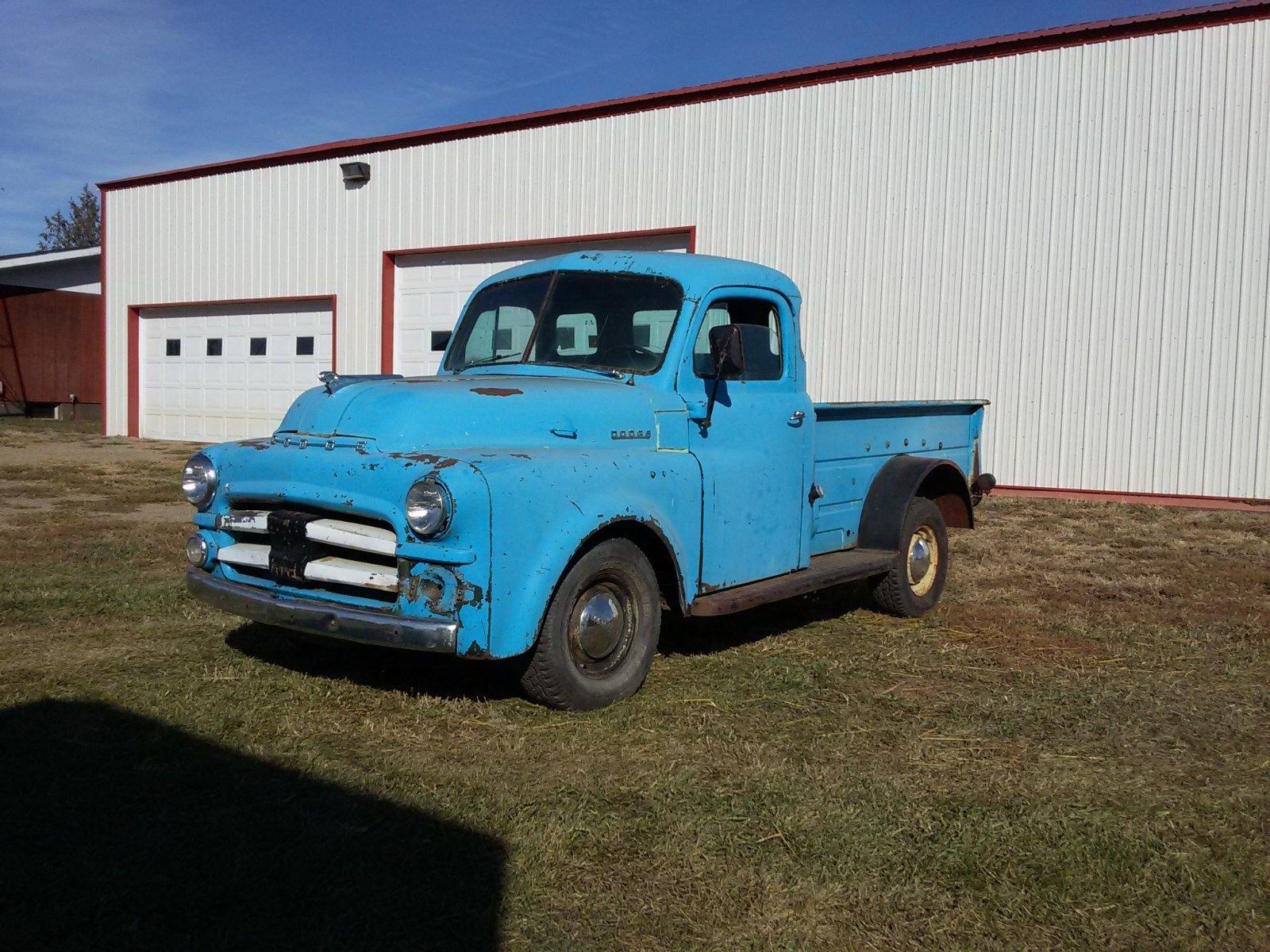 Farm Find 1953 Dodge 5 Window Pickup Vintage For Sale