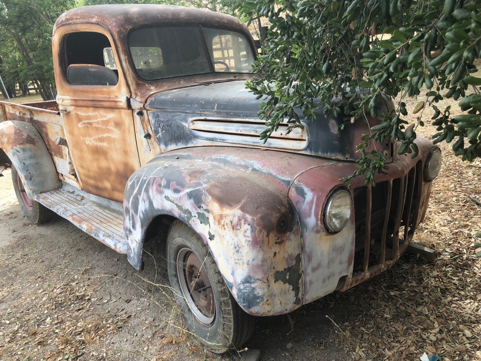 Solid 1942 Ford 1 2 Ton Pickup Vintage Truck For Sale