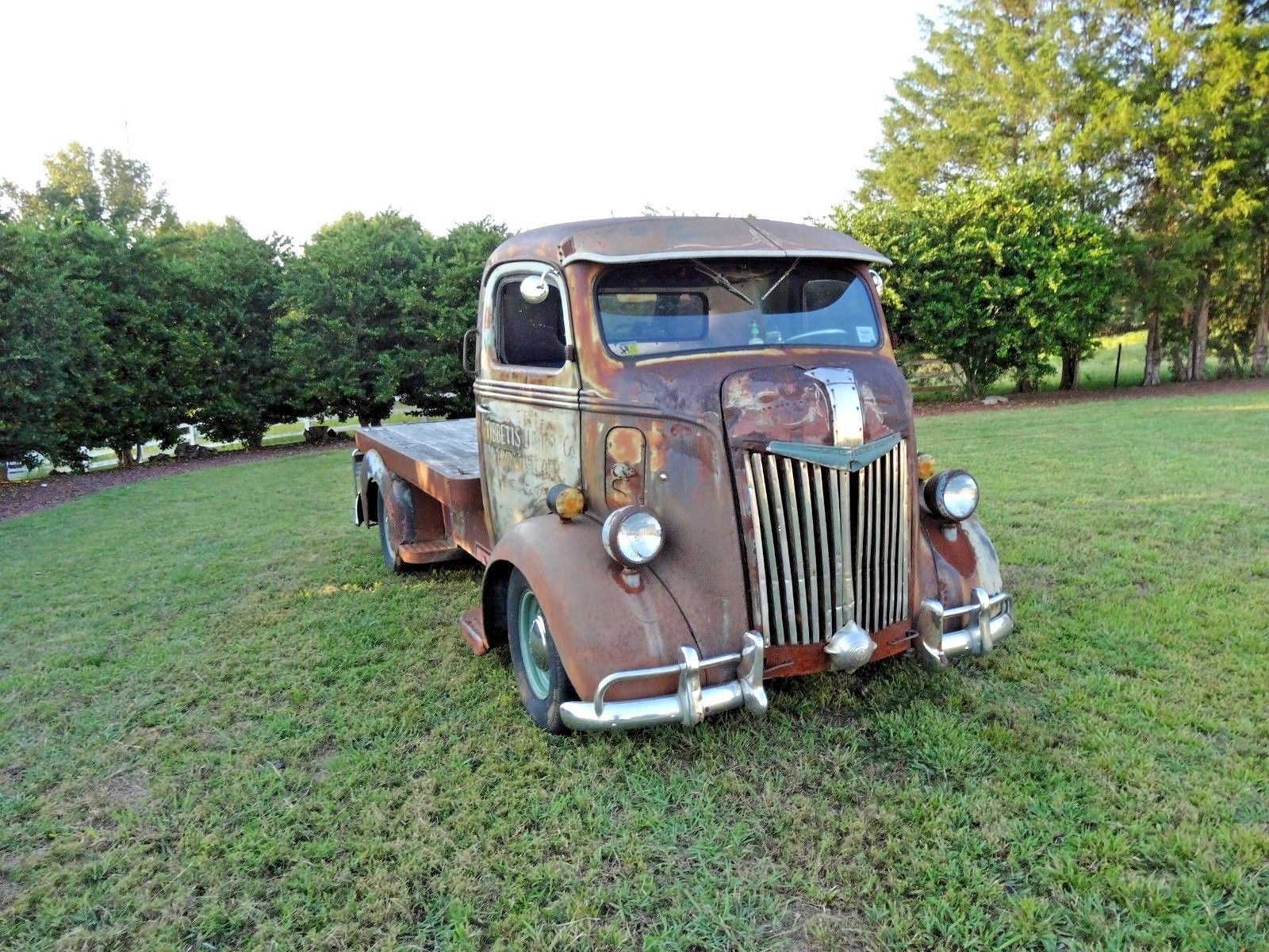 custom 1941 Ford Cabover vintage truck @ Vintage trucks for sale