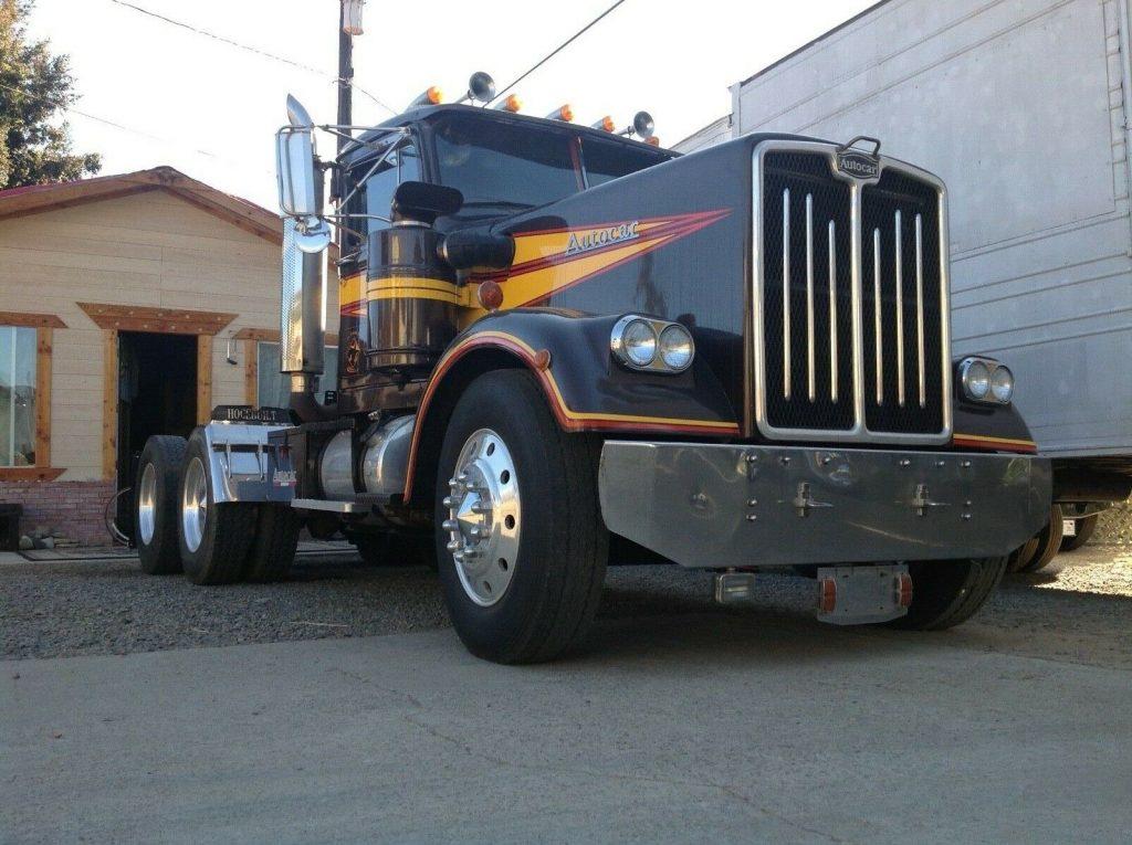 Exceptional shape 1975 Autocar truck vintage for sale