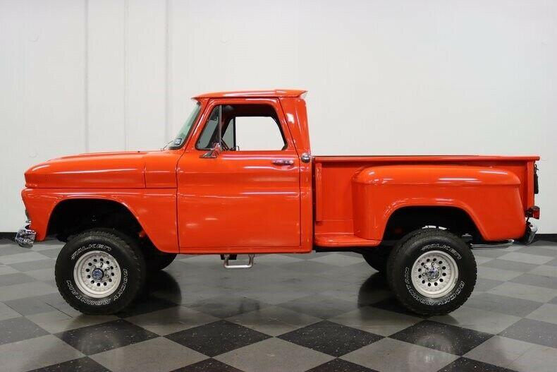 newer chassis 1965 GMC 1/2 Ton Stepside vintage