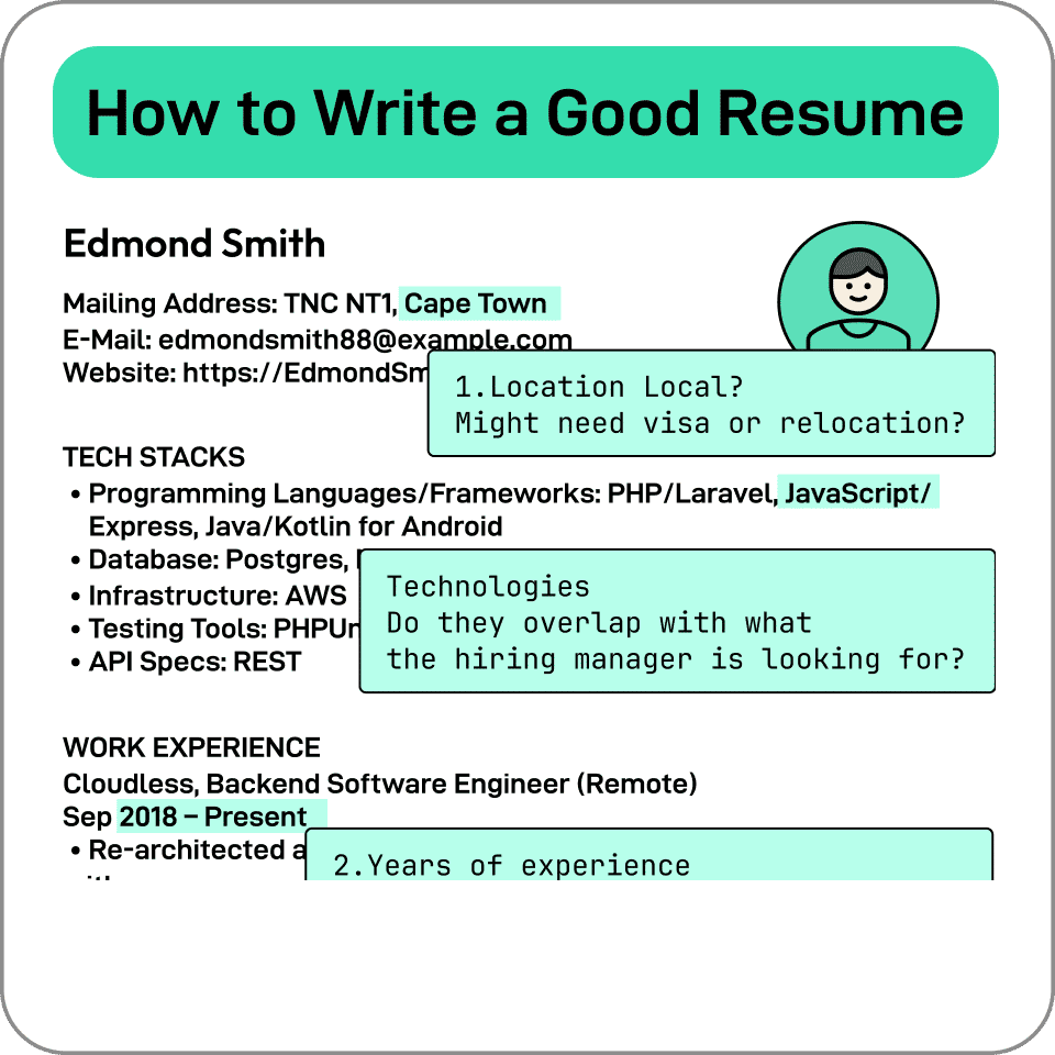 How to Write a Good Resume