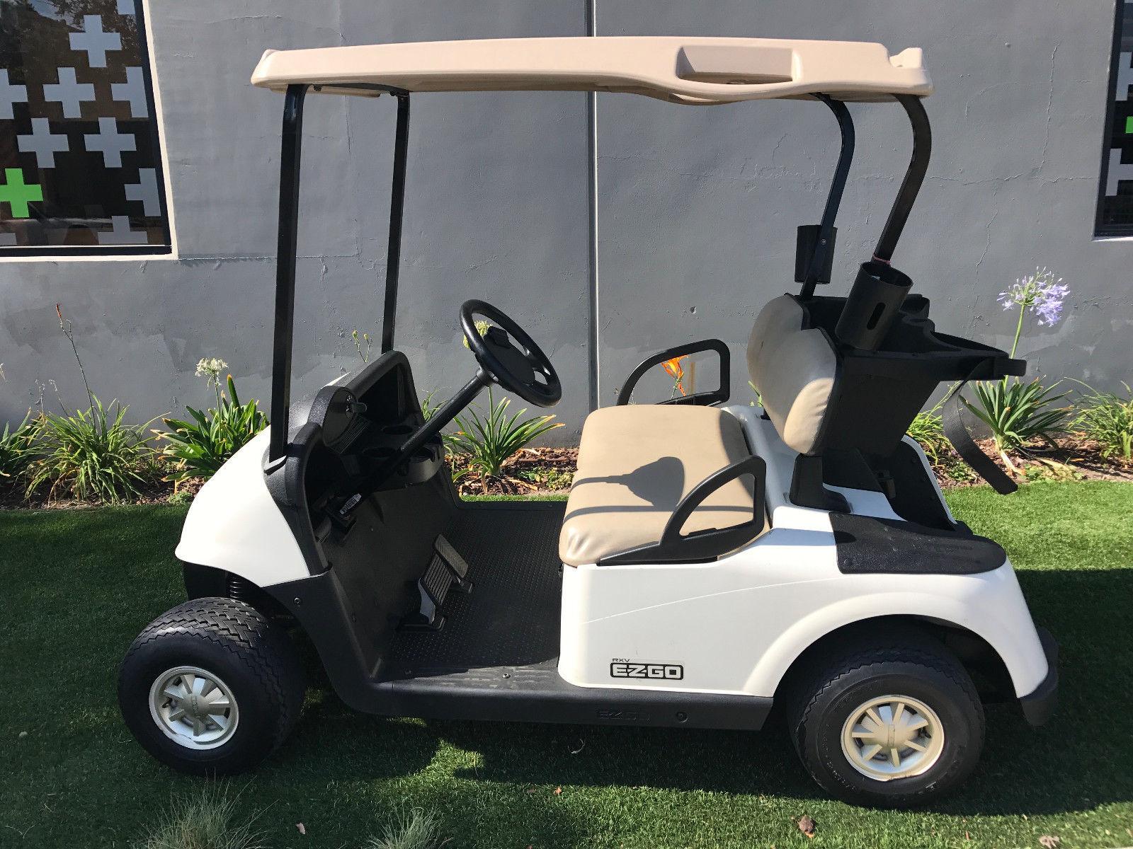 48 volt 2010 EZGO RXV 2 Passenger seat golf cart for sale
