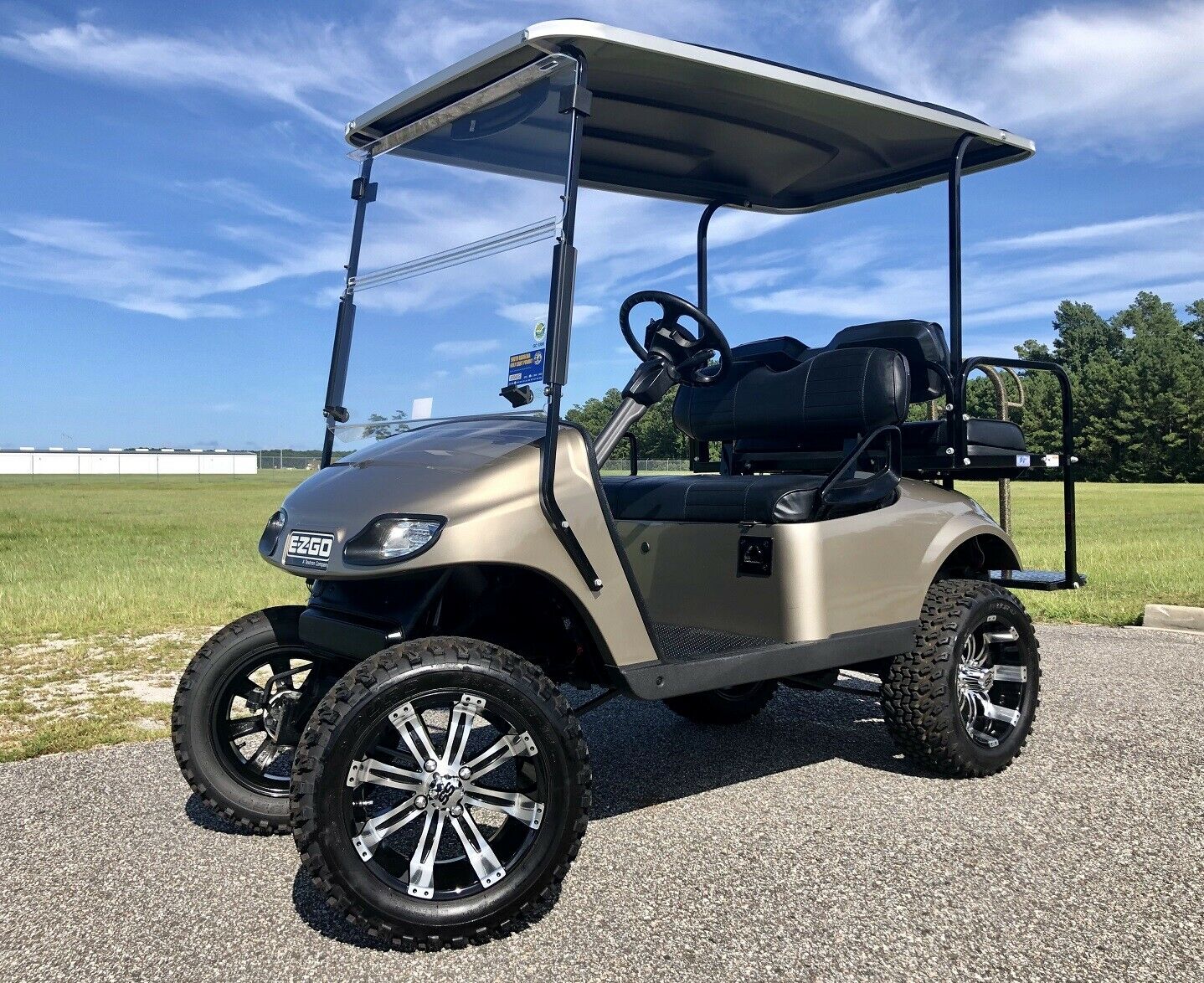 Lifted 2013 EZGO Txt Golf Cart for sale