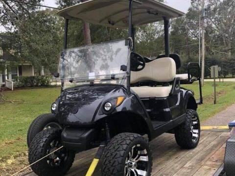 2018 Yamaha Drive Gas Golf cart [lifted] for sale
