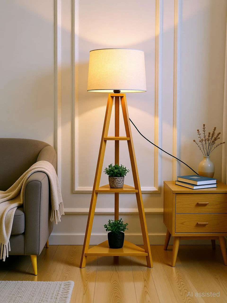 FEIXE Column Floor Lamp