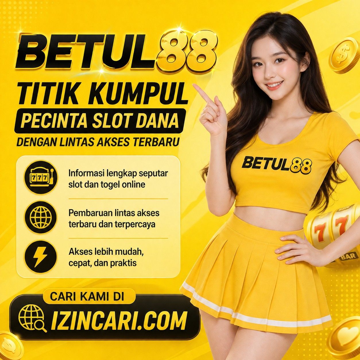 BETUL88 - Titik Kumpul Pecinta Slot Dana dengan Lintas Akses Terbaru