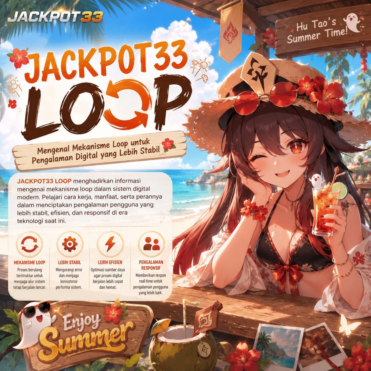 JACKPOT33 LOOP: Mengenal Mekanisme Loop untuk Pengalaman Digital yang Lebih Stabil