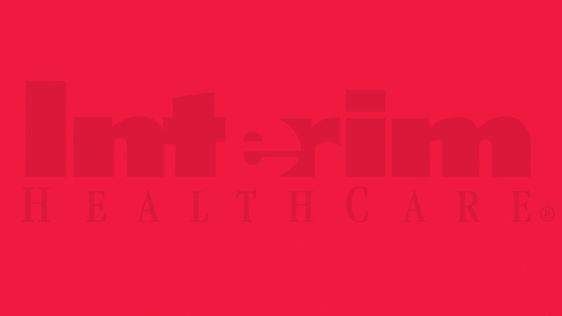 interim healthcare logo banner