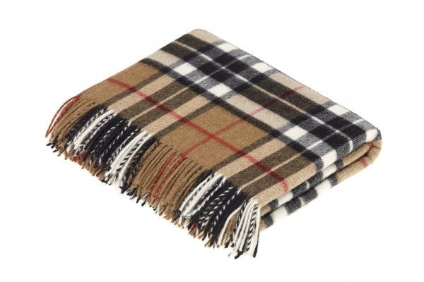 Merino Wool Throw Blankets by Bronte of England