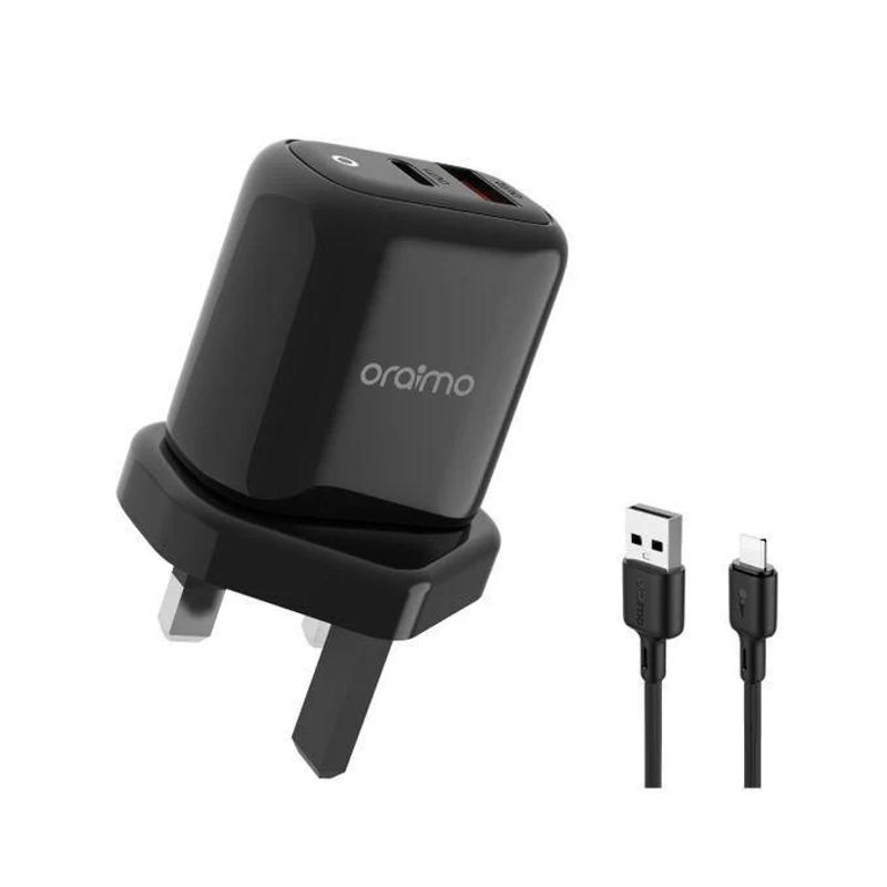 Oraimo OCW-5184U+L53 18W Charger - Phone Kenya