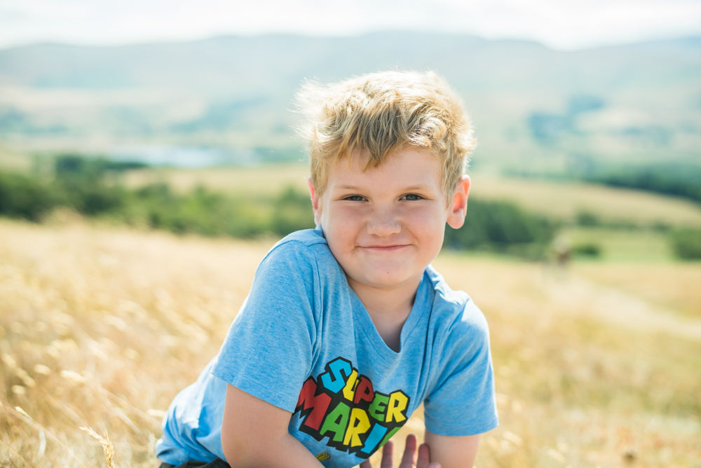 kids photography, Binsey Fell,