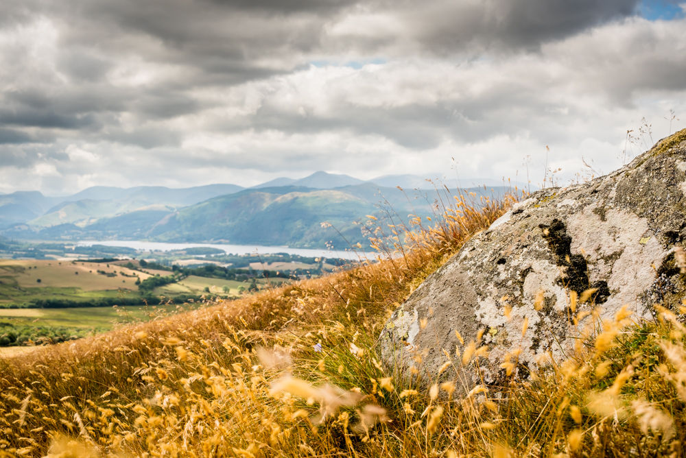 Views of Bassenthwaite from Binsey, Lake District photographers