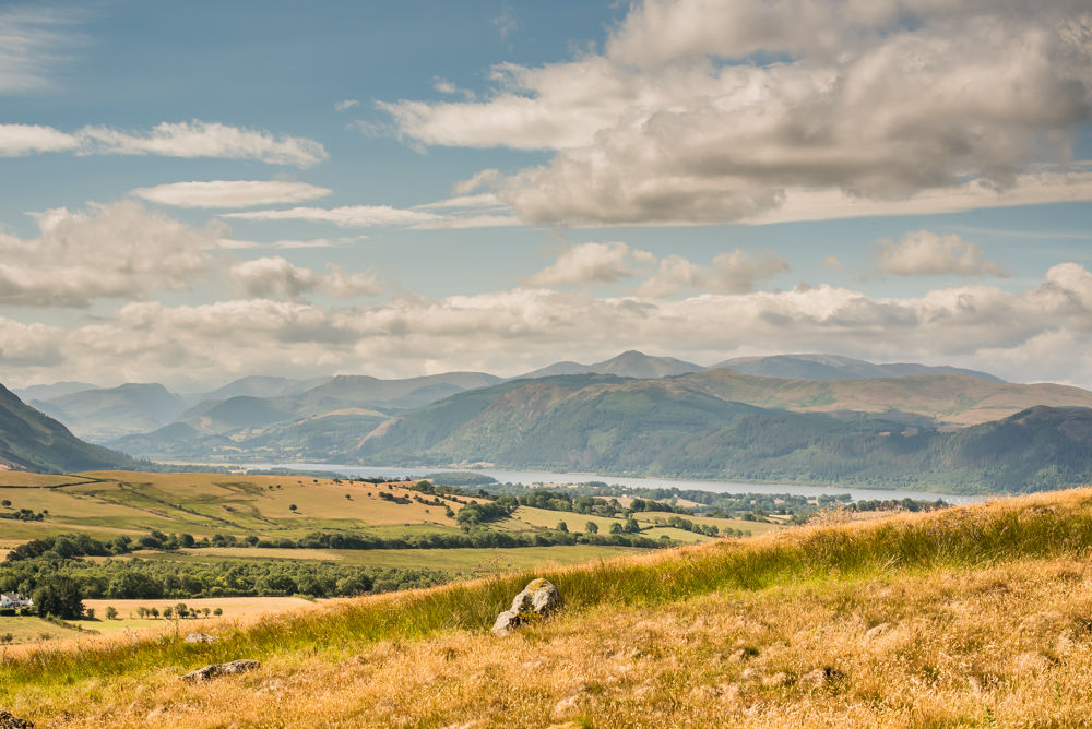 Views from Binsey to Bassenthwaite, Lake District photographers