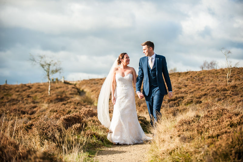 Surprise View wedding walk in Peak District