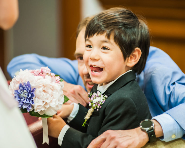 Excited page bog for Sheffield Town Hall wedding