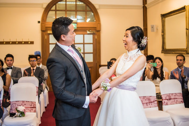 Happily married! Carmen & Chris' Sheffield wedding
