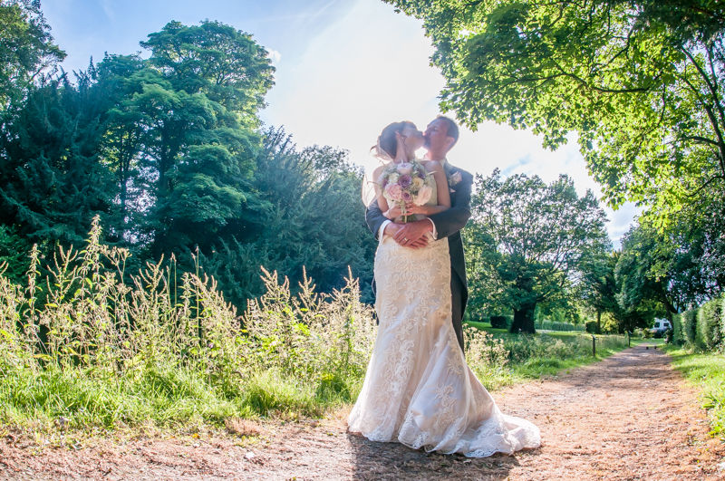 By the pond at Wortley Hall