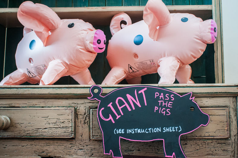 Pass the pigs Sheffield wedding photographers Whirlowbrook Hall