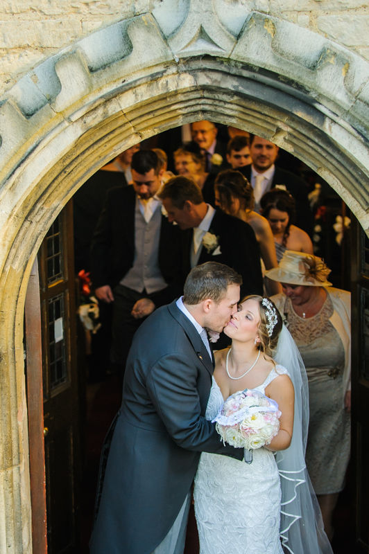 Kiss outside Whiston Church, Rotherham