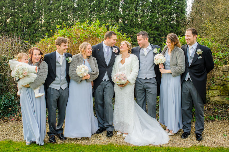 Wedding party photographs Hellaby Hall wedding photographers Rotherham