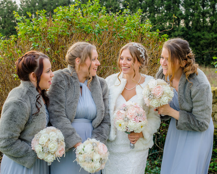 Bridesmaids Hellaby Hall wedding photographers Rotherham