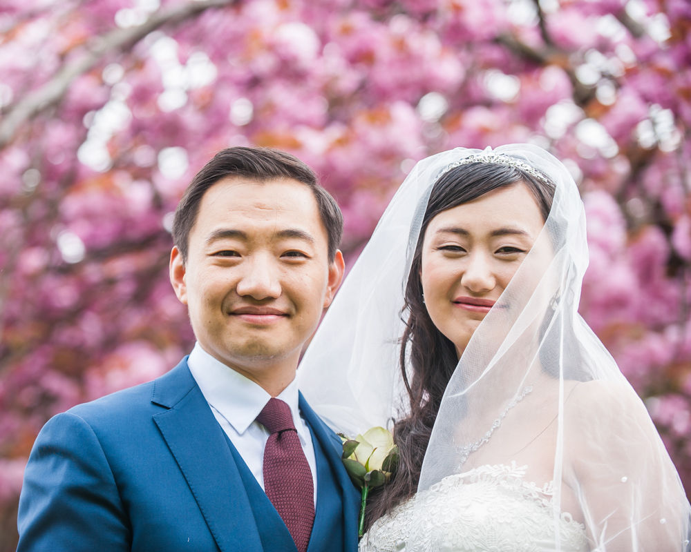 Bride and groom posing, Sheffield wedding photographer, Chinese wedding