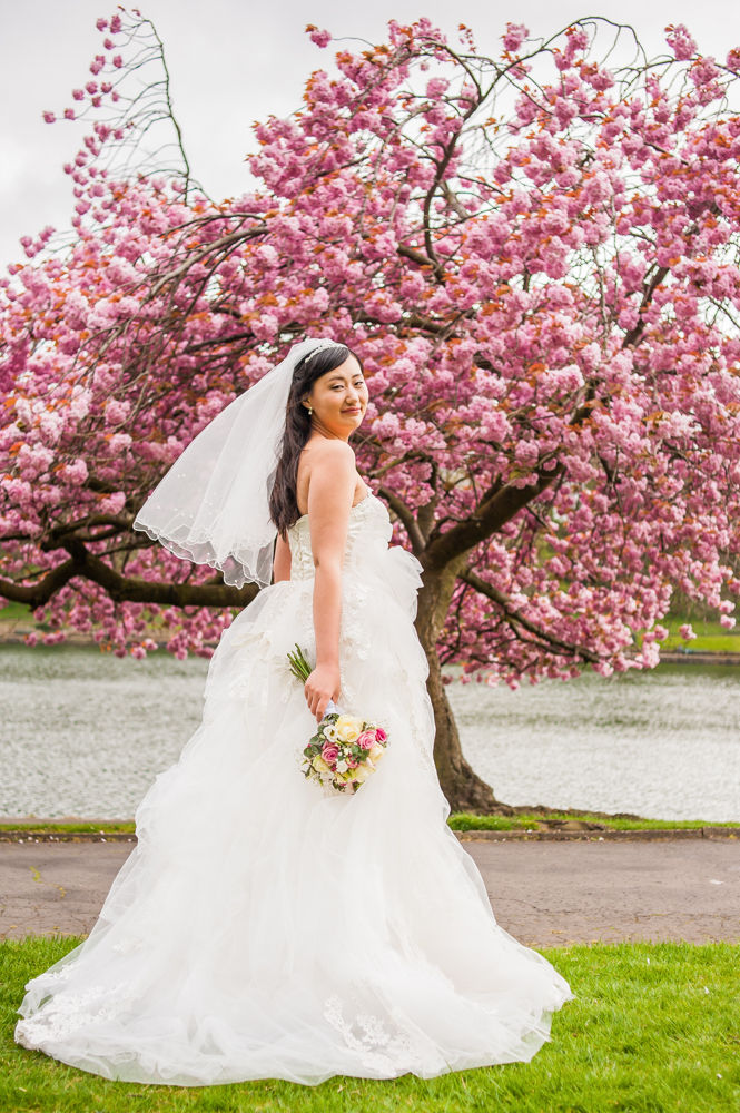 Bride and dress details, Sheffield wedding photographer, Chinese wedding
