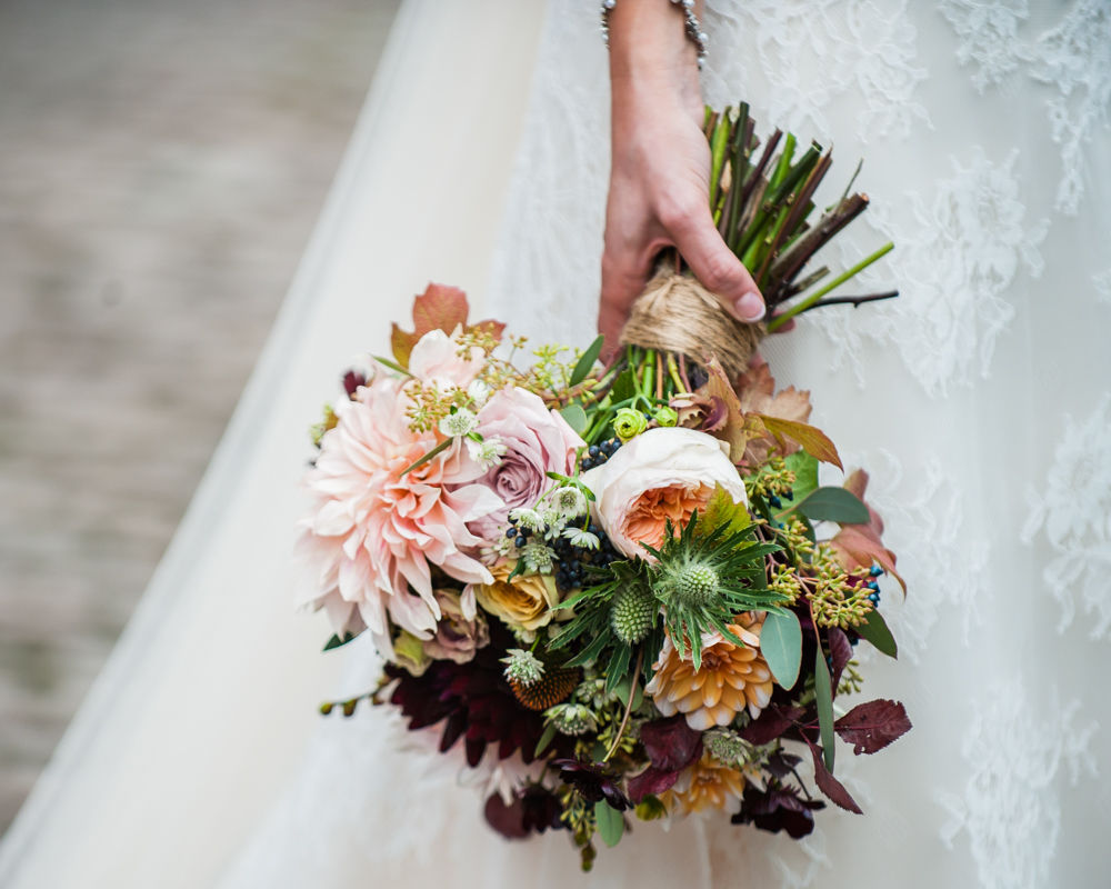 Brides bouquet, Kelham Island wedding, Sheffield photographers