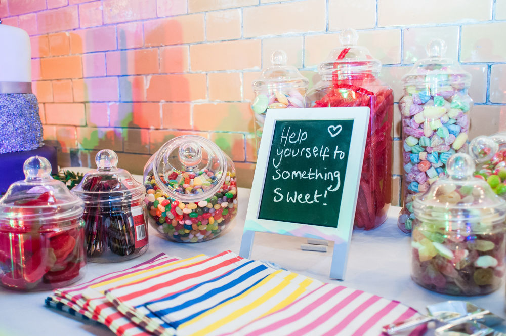 Sweet bar, Kelham Island wedding, Sheffield photographers