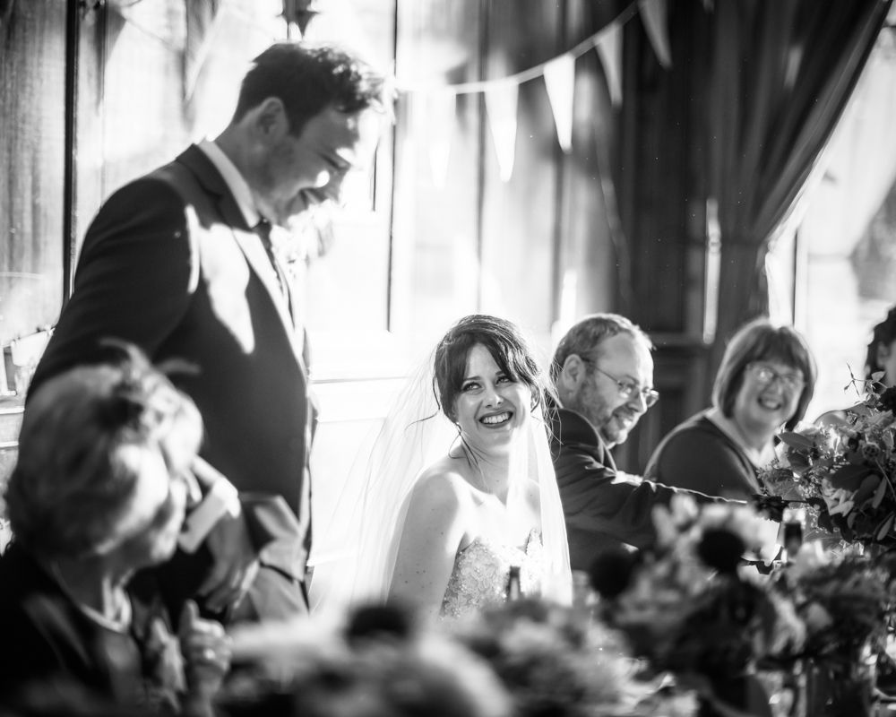 Grooms speech, Maynard Arms wedding, Sheffield photographers