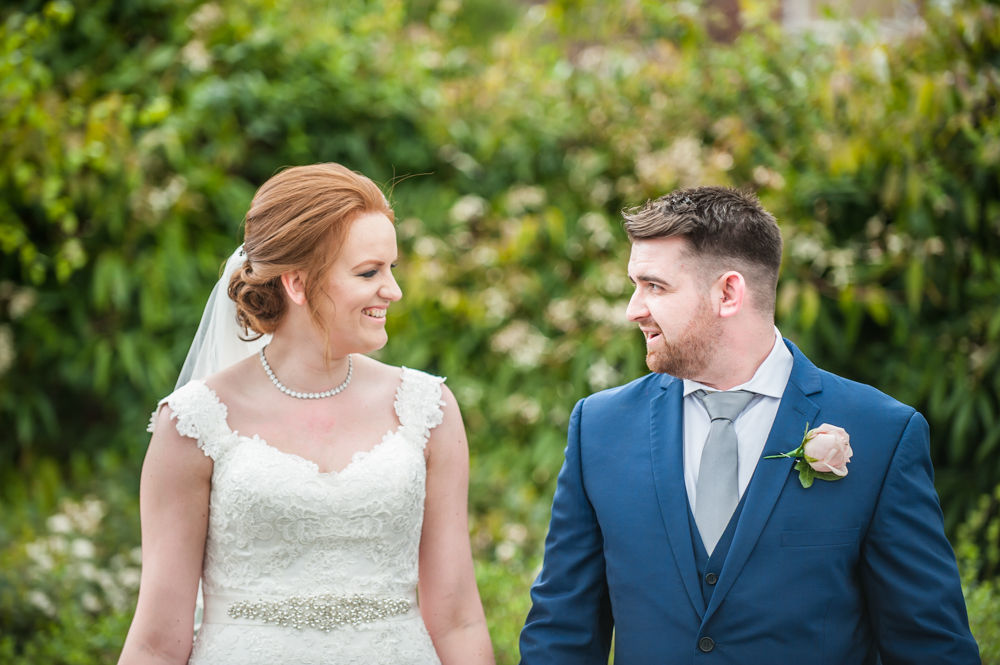Walking in grounds, Chesterfield wedding photographer, Casa Hotel