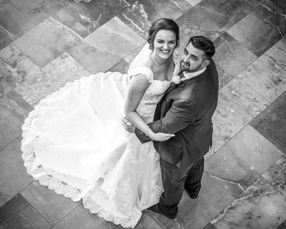 Brides dress from above, Chesterfield wedding photographer, Casa Hotel