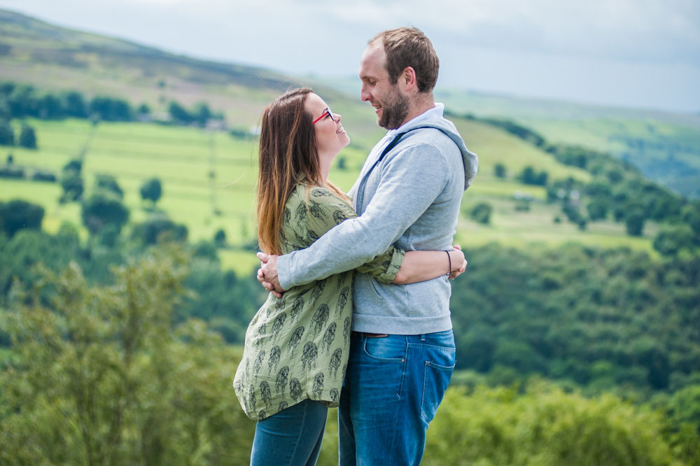 Looking into each others eyes, Sheffield wedding photographers