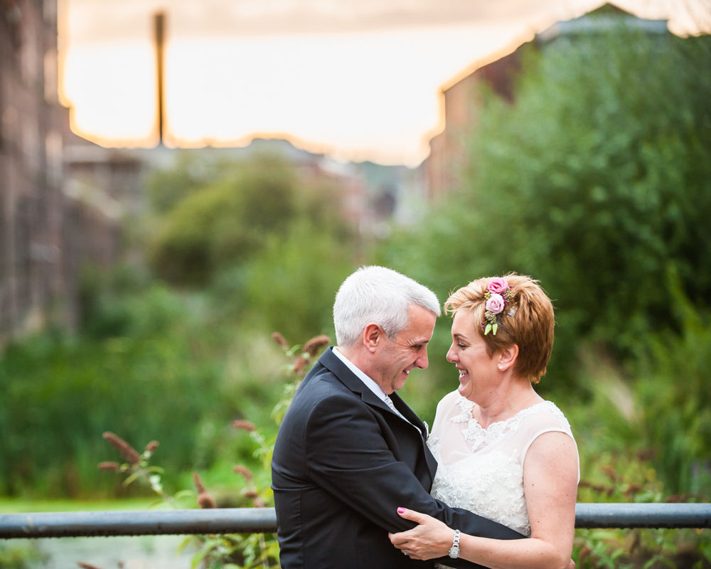 Sunset, Chimney House, Sheffield wedding photographers