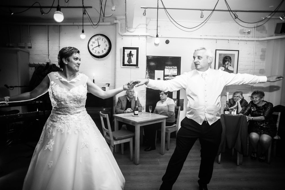 First dance routine, Harland Cafe, Sheffield