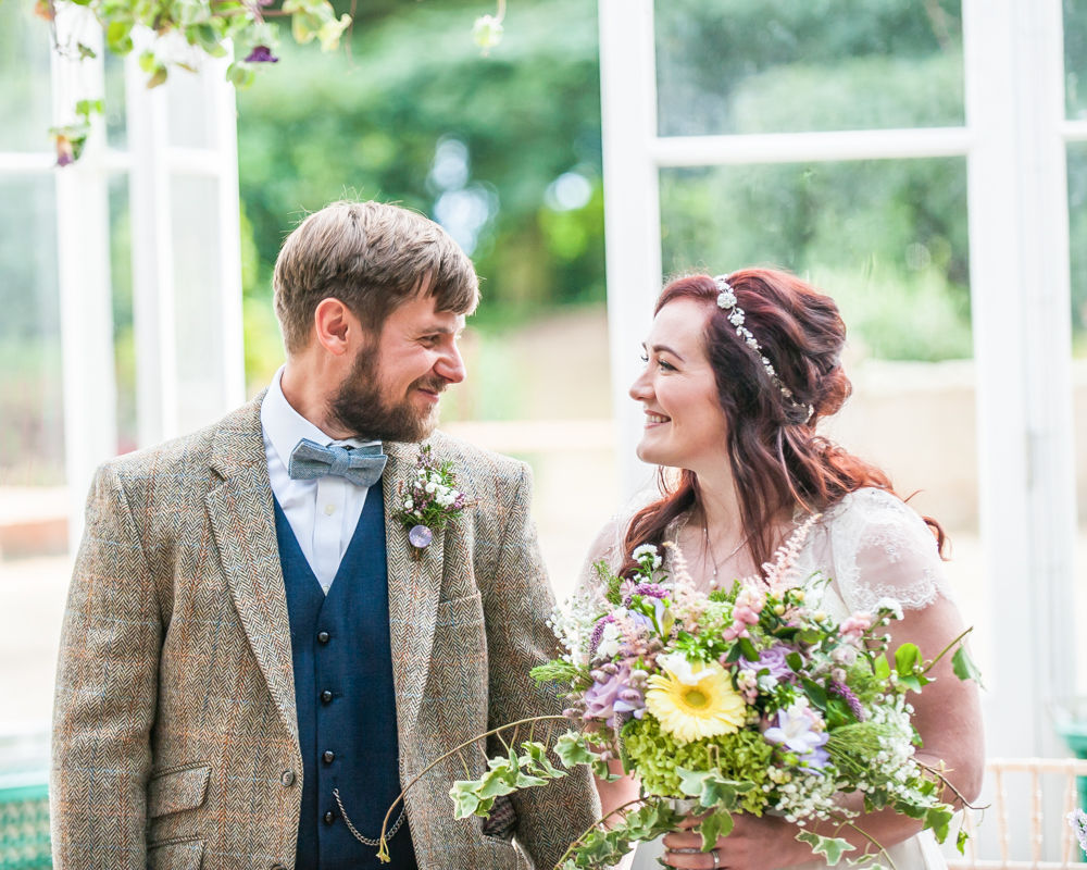 Just married!  Wentworth Castle Garden wedding, Sheffield photographers
