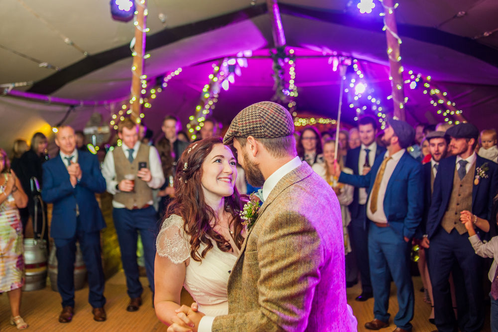 First dance close up tipi,  Wentworth Castle Garden wedding, Sheffield photographers