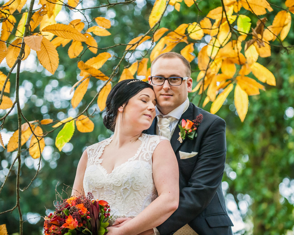 Cuddles for Stacey and Matt, Wortley Hall wedding, Sheffield wedding photographers